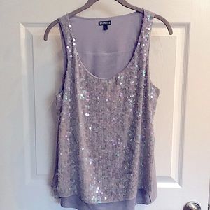 NYE sequin Tank